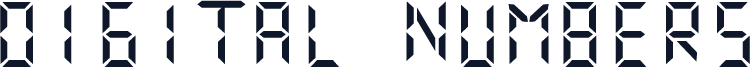 Digital Numbers