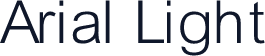 Arial Light
