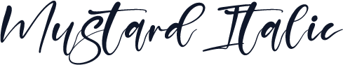 Mustard Italic