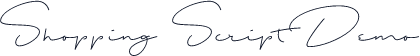 Shopping Script Demo