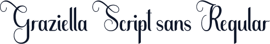 Graziella Script sans Regular