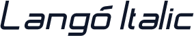 Langó Italic