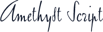 Amethyst Script