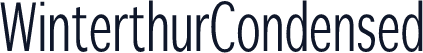 WinterthurCondensed