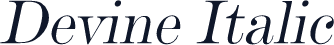 Devine Italic