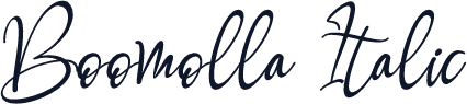 Boomolla Italic