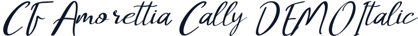 CF Amorettia Cally DEMO Italic