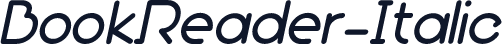 BookReader-Italic