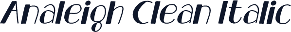 Analeigh Clean Italic