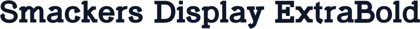 Smackers Display ExtraBold