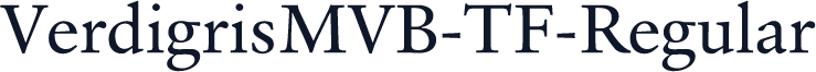 VerdigrisMVB-TF-Regular