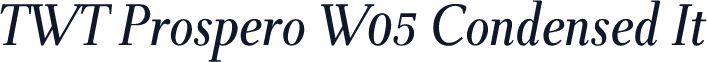 TWT Prospero W05 Condensed It