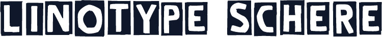 Linotype Schere