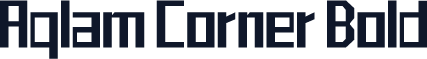 Aqlam Corner Bold