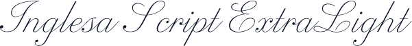 Inglesa Script ExtraLight