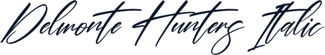 Delmonte Hunters Italic