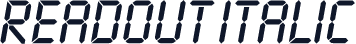 Readout Italic