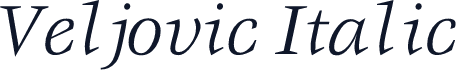 Veljovic Italic
