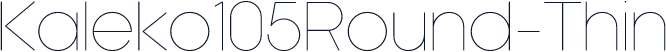 Kaleko105Round-Thin