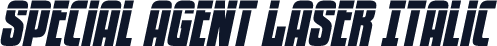 Special Agent Laser Italic