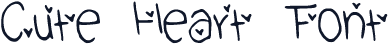 Cute_Heart_Font