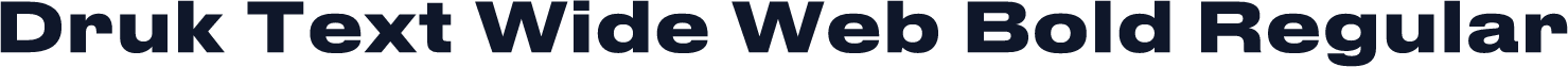 Druk Text Wide Web Bold Regular