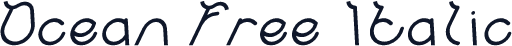 Ocean Free Italic