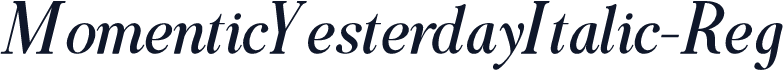 MomenticYesterdayItalic-Reg