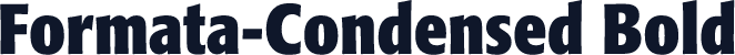 Formata-Condensed Bold
