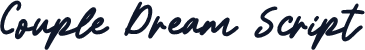 Couple Dream Script