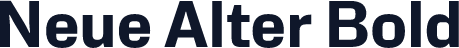 Neue Alter Bold