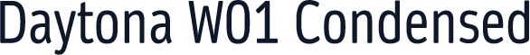 Daytona W01 Condensed