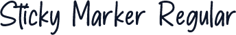 Sticky Marker Regular