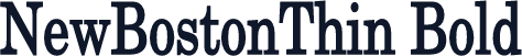 NewBostonThin Bold