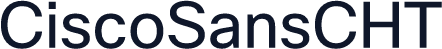 CiscoSansCHT