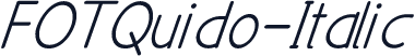 FOTQuido-Italic