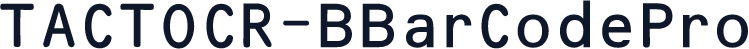 TACTOCR-BBarCodePro