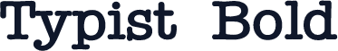 Typist Bold