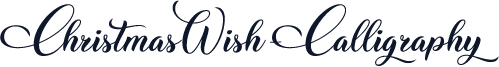ChristmasWish-Calligraphy