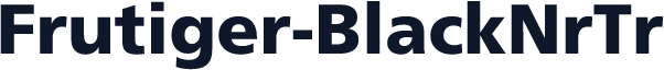 Frutiger-BlackNrTr