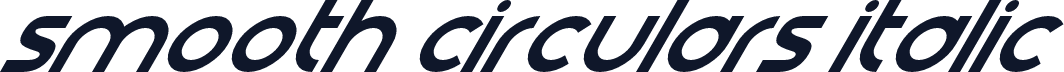 Smooth Circulars Italic