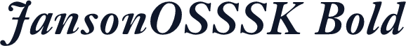 JansonOSSSK Bold