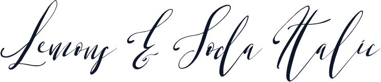 Lemons & Soda Italic