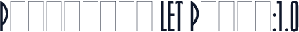 Pritchard LET Plain:1.0