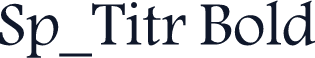 Sp_Titr Bold