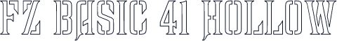 FZ BASIC 41 HOLLOW