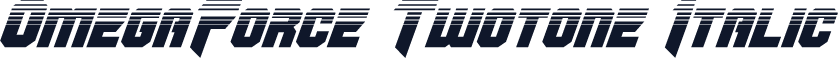 OmegaForce Twotone Italic