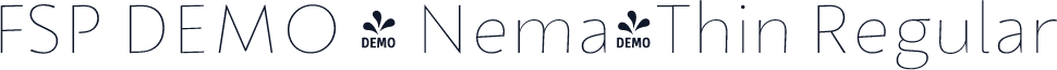 FSP DEMO - Nema-Thin Regular