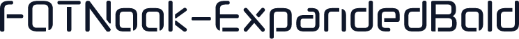 FOTNook-ExpandedBold