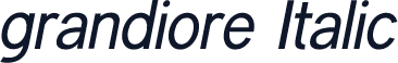 grandiore Italic